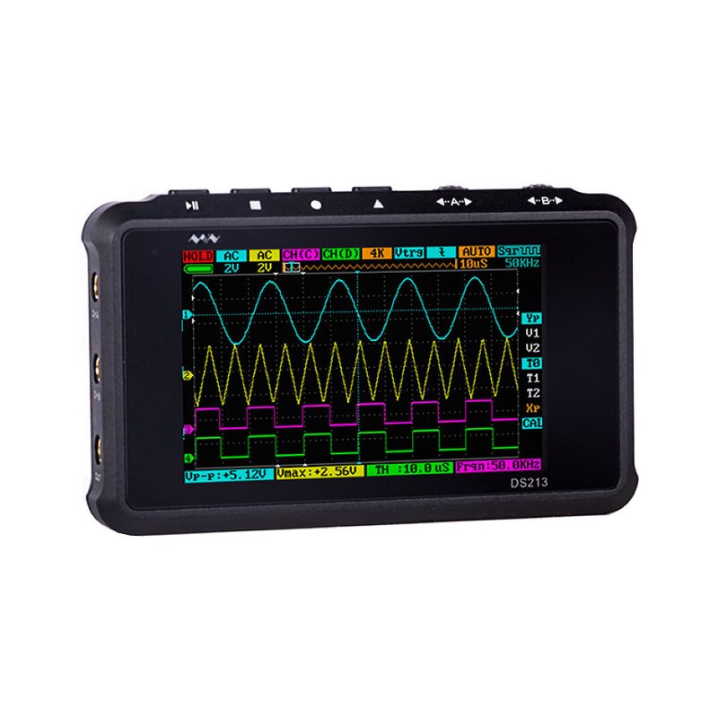 Oscilloscope - Manufacturer DS213 Handheld Quad Channel 15MHz Analog Automotive Repair