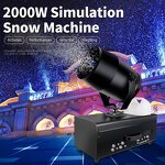 Snow Machine - Manufacturer 1500W/2000W Rotating Metal Remote Electric Festive Events