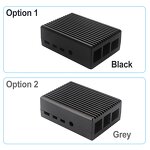Aluminum Case - Manufacturer Raspberry Pi 3B/4B Armored Metal Passive Cooling Casing
