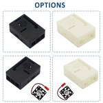 ABS Case - Manufacturer Raspberry Pi 3B/3B+ Plastic Shell 5V Fan 3.5" Touchscreen