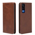 Phone Case - Manufacturer VIVO Y51 2020 India PU Calfskin Wallet Magnetic Slim Light
