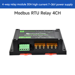 Relay Module - Manufacturer Weixue 4-Way RS485 High Current Modbus RTU Industrial Isolation
