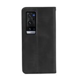 Phone Case - Manufacturer VIVO X60 Pro Plus Calfskin Designer Magnetic Wallet Wholesale