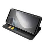 Phone Case - Manufacturer Vivo X60 Pro Waterproof Calfskin Solid Color Magnetic Wallet