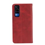 Phone Case - Manufacturer VIVO Y51 2020 India Magnetic Calfskin Wallet Light Solid