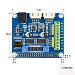 Stepper Motor HAT - Manufacturer Raspberry Pi DRV8825/HR8825 1/32 4B/3B+/Zero 2W