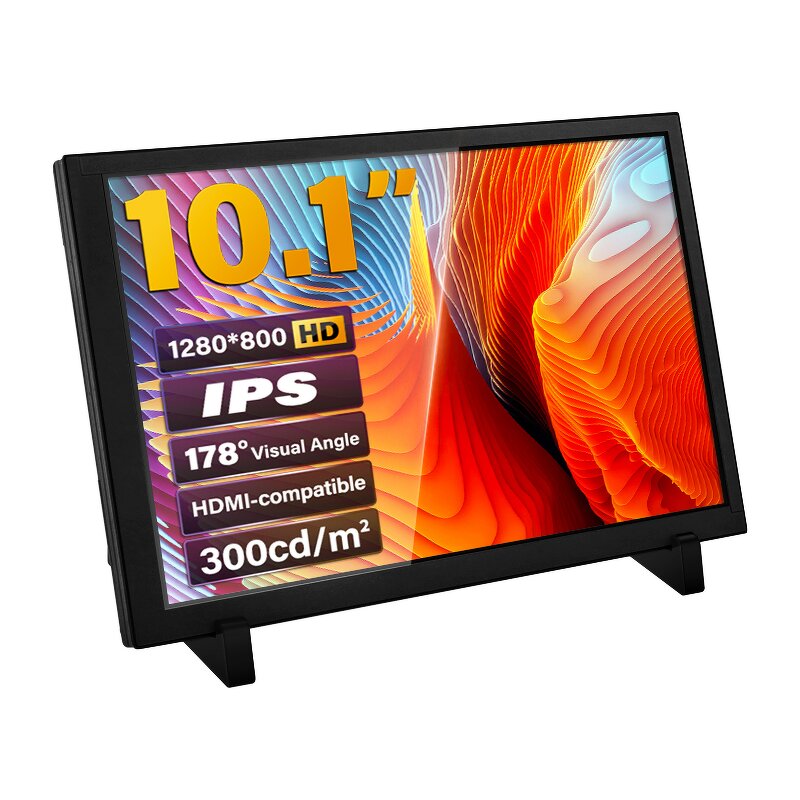 LCD Screen - Manufacturer Raspberry Pi 10.1" IPS 1280x800 Capacitive Touch Monitor