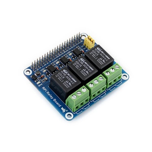Relay Module - Manufacturer 3 Channel GPIO Smart Home Expansion Board Pi 5/4B/3B+