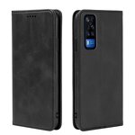 Phone Case - Manufacturer VIVO Y51 2020 India Wallet Case Calfskin PU Magnetic Fast