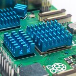 Heatsink Set - Manufacturer Raspberry Pi 5 Aluminum Alloy CPU Cooling Dissipation Set