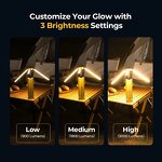 Camping Light - Manufacturer 15600mAh Telescopic ABS Waterproof Cordless Flashlight Tent