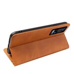 Phone Case - Manufacturer Vivo X60 Pro Waterproof Calfskin Leather Magnetic Holster