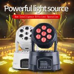 Moving Head Light - Manufacturer Easenex 70W LED RGBW Mini 13/15ch IP20/IP33 Disco