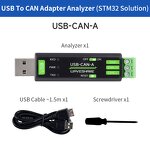 USB CAN Adapter - Manufacturer STM32 Chip Data Analysis Multiple Working Modes Kit