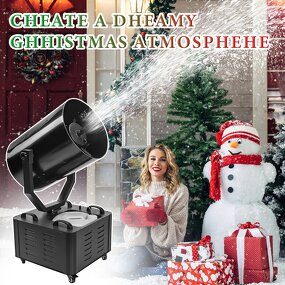 Snow Machine - Manufacturer Paton 3000W DMX512 Aluminum Silent Manual Party Stage