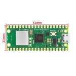 Development Board - Manufacturer Raspberry Pi Pico W WiFi RP2040 Acrylic Case GPIO