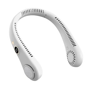Neck Fan Manufacturer - Portable USB Digital Display Rechargeable Folding