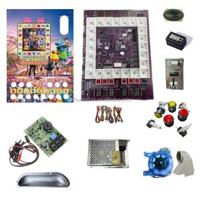 Arcade Game Kit Manufacturer - HL Fruit King 1 3 5 Coin Operated Mario