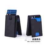 Men's Wallet - Manufacturer Slim Minimalist Bifold RFID Zipper Aluminum Pop-Up Credit Card