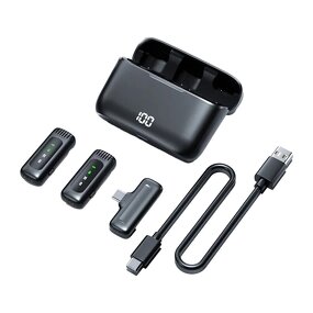 Lavalier Mic - Manufacturer Wireless Noise Cancellation 48kHz 16Bit iPhone Type C