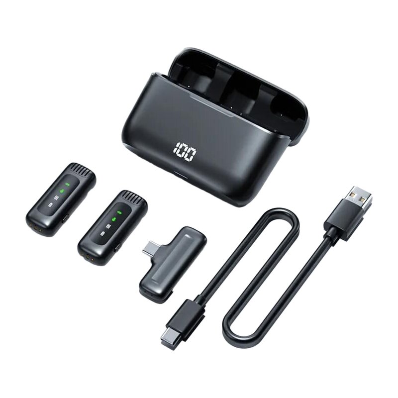 Lavalier Mic - Manufacturer Wireless Noise Cancellation 48kHz 16Bit iPhone Type C