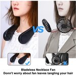 Neck Fan - Manufacturer Best Seller Wearable Cooling Rechargeable Hands Free Bladeless