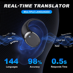 Translation Earbuds - Manufacturer AI 3-in-1 144 Languages No Payment Real Time Business