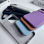 Phone Case - Manufacturer Luxury Retro Magnetic Litchi Grain PU Leather iPhone14/15/16 Pro Max