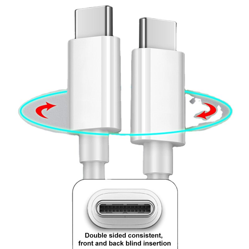 USB C Cable - Manufacturer 3ft 1M Fast Charging iPhone16 15 Samsung Charging Cord