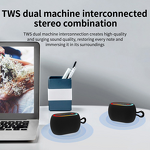 BT Speaker - Manufacturer Wireless IPX5 Waterproof Mini RGB 15H Plastic Cabinet