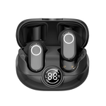 Wireless Earbuds - Manufacturer ENC Noise Cancelling 20H Stereo Bass IPX4 BT5.4 LED