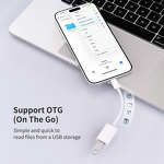 USB C Adapter - Manufacturer 3.0 OTG Male-Female Cable MacBook iPhone16 Pro Max Galaxy S24