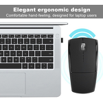 Arc Mouse - Manufacturer Portable Foldable 2.4G Cordless LED Backlit Ultra Slim Travel