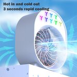 Mist Fan - Manufacturer Electric Portable Air Mist Water Spray Rechargeable Outdoor