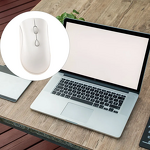 Wireless Mouse - Manufacturer Dual-Mode 1600DPI BT5.0+2.4G Rechargeable Office Gaming