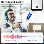 Audio Adapter - Manufacturer Dual 3.5mm 3-in-1 iPhone14/13/12/11 Laptop Charging Splitter
