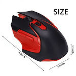 Wireless Mouse - Manufacturer 2.4G Optical 1600 DPI Gaming 3D LED USB Laptop Desktop