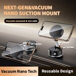 Phone Holder - Manufacturer Nano Gel Vacuum Magnetic Suction Cup Foldable All Phones
