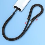 Phone Lanyard - Manufacturer 0.7mm 160cm Nylon Crossbody Detachable Patch Universal Strap