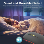 Wireless Mouse - Manufacturer RGB Optical Slim Silent 2.4G 3 DPI Levels Gaming Notebook