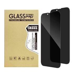Screen Protector - Manufacturer Privacy 2 Pack Tempered Glass Anti-Spy iPhone15/14/13/12 S24