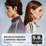 Sports Headphones - Manufacturer Ear Clip Bone Conduction Open No In-Ear Noise Canceling