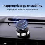 Car Phone Holder - Manufacturer 360° Magnetic Wireless Charger Electric Vacuum Suction Cup