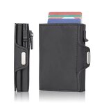 Men's Wallet - Manufacturer Vintage Minimalist RFID Custom Logo Synthetic Leather Pop Card