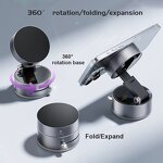 Phone Stand - Manufacturer N54 Magnet Retractable Foldable 360° Rotatable Desktop Holder