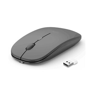 Wireless Mouse - Manufacturer 2.4G Silent Mini 3D LED 1600 DPI 6 Levels Rechargeable