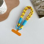 Phone Strap - Manufacturer Fashion Wrist Anti-Lost Lanyard Twist Rope Pendant Case