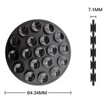 Phone Mount - Manufacturer Double Side Silicone Suction Cup Selfie Video Mirror Detachable