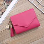 Wallet - Manufacturer PU Leather Tassel RFID Blocking Card Holder Handbag for Women