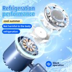 Neck Fan - Manufacturer XWorld 2000mah 3-Gear Wearable Bladeless Neck Desktop Custom